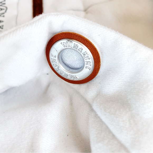 Wanakome Athena Ivory Full-Zip Hoodie S white hooded zip jacket fleece - Picture 4 of 10